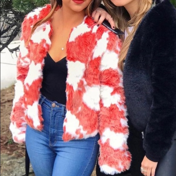 Faux Fur Cropped Jacket - Picture 4 of 4